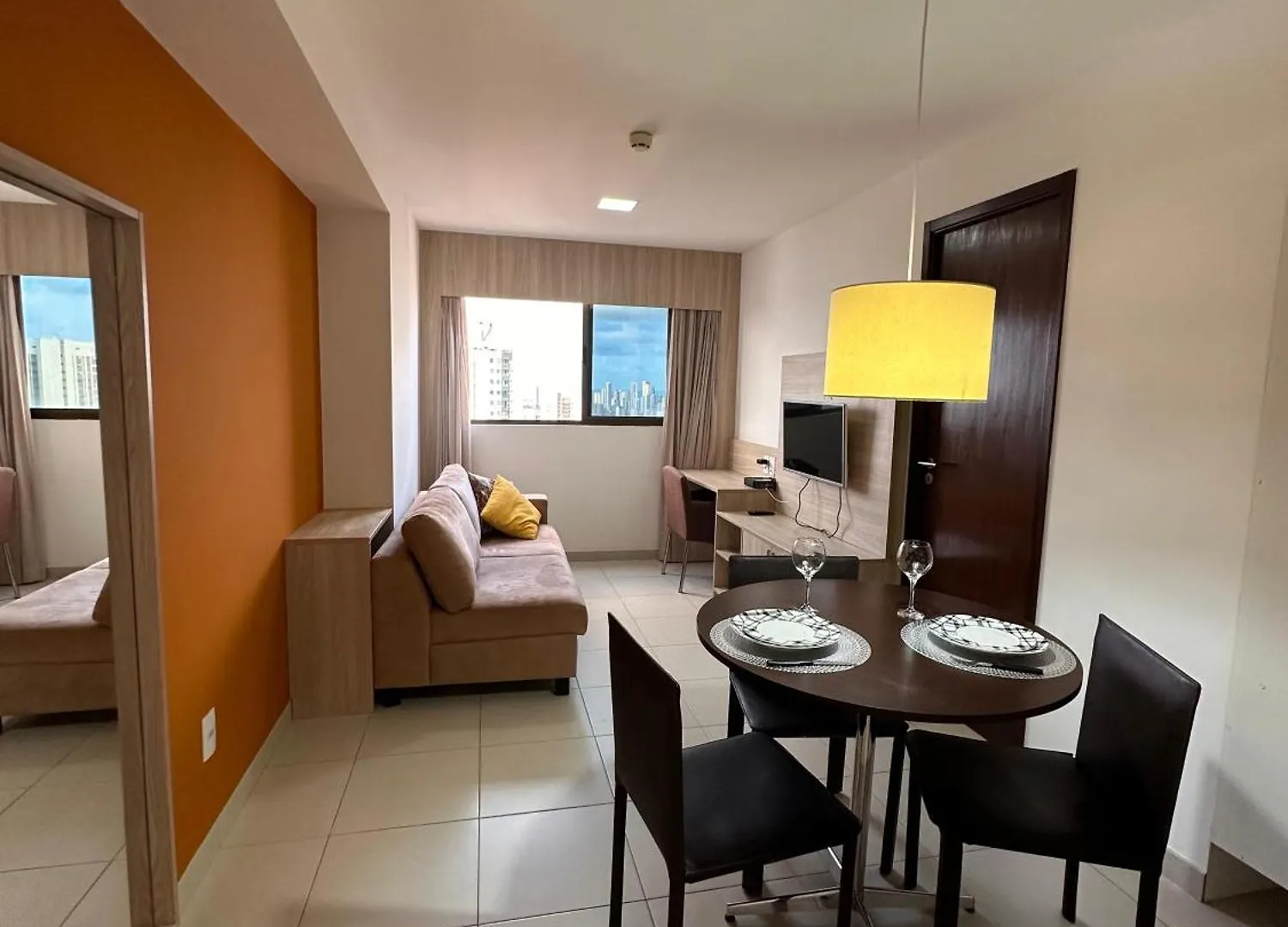Beach Class Recife Boa Viagem Flat Andar Alto 0*,  Brazil
